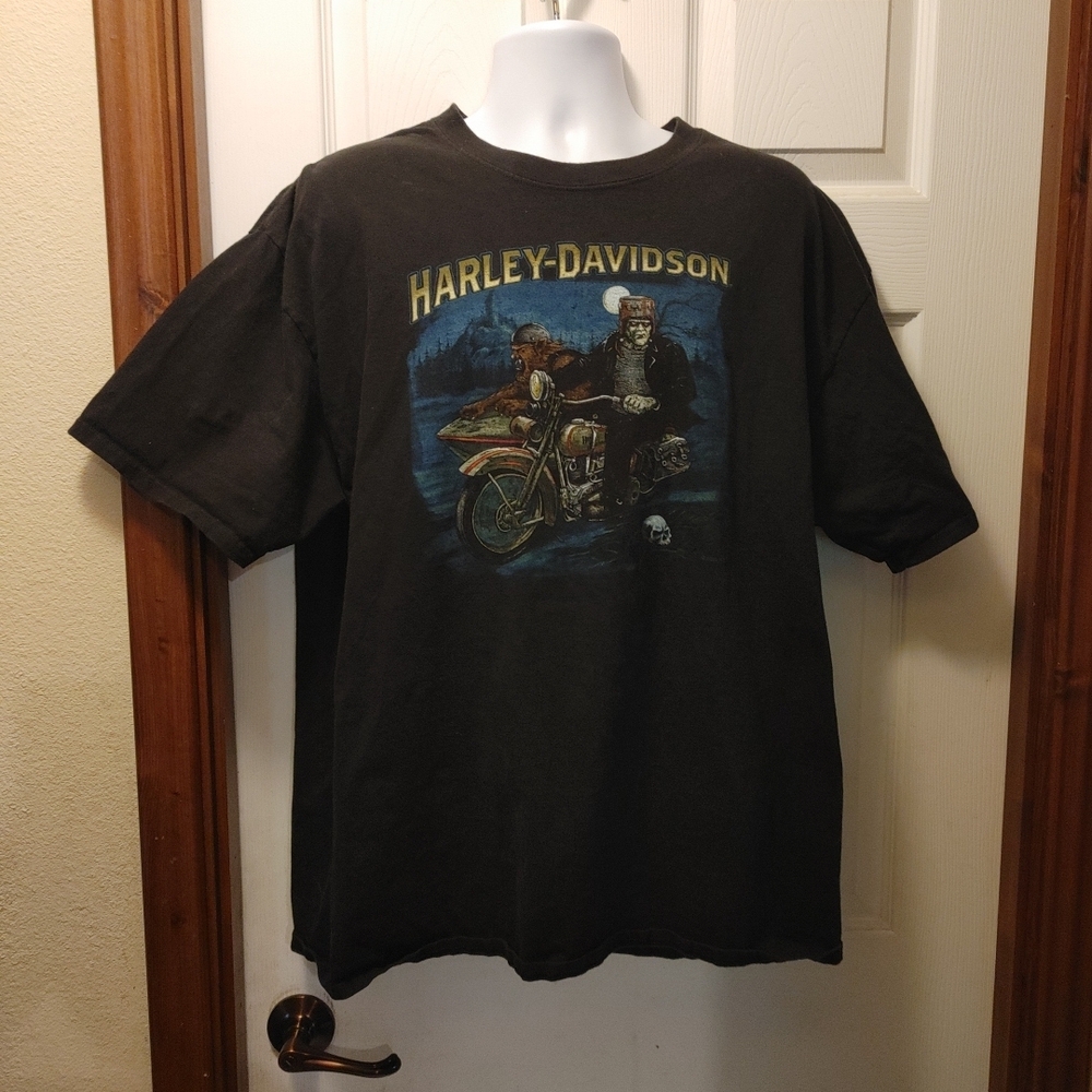 Harley-Davidson Halloween Black T-Shirt